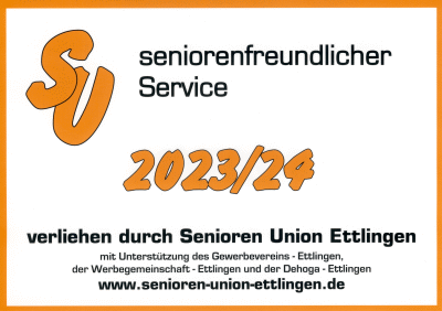 Logo: Seniorenfreundlicher Service